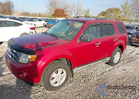 2009 Ford Escape Xlt z USA, uszkodzony, nr VIN 1FMCU03719KB80287